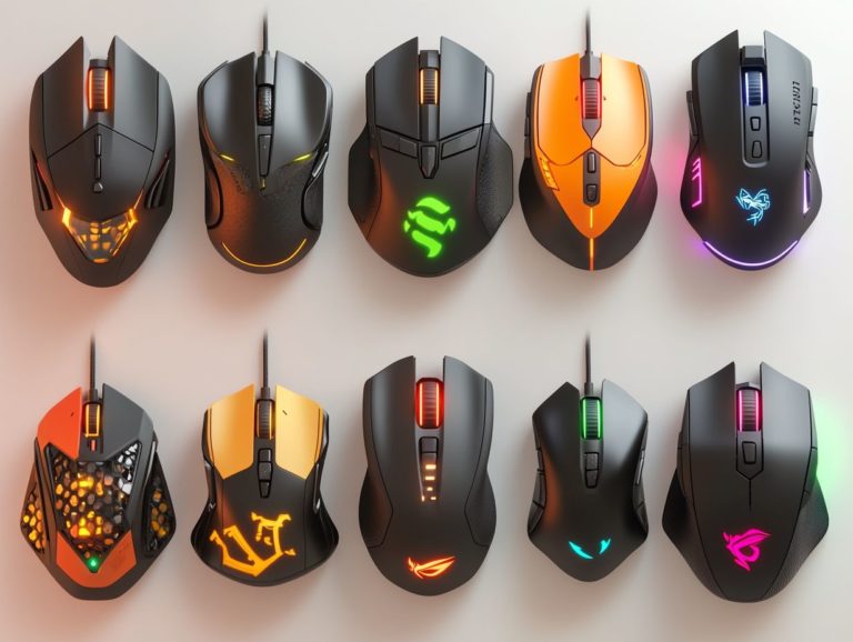 10 popular gaming mice brands worth considering