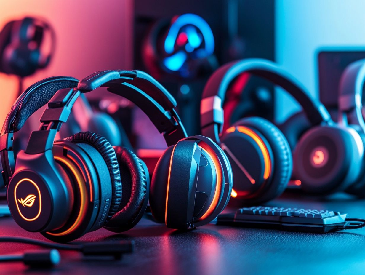 Overview of the five best gaming headsets for FPS