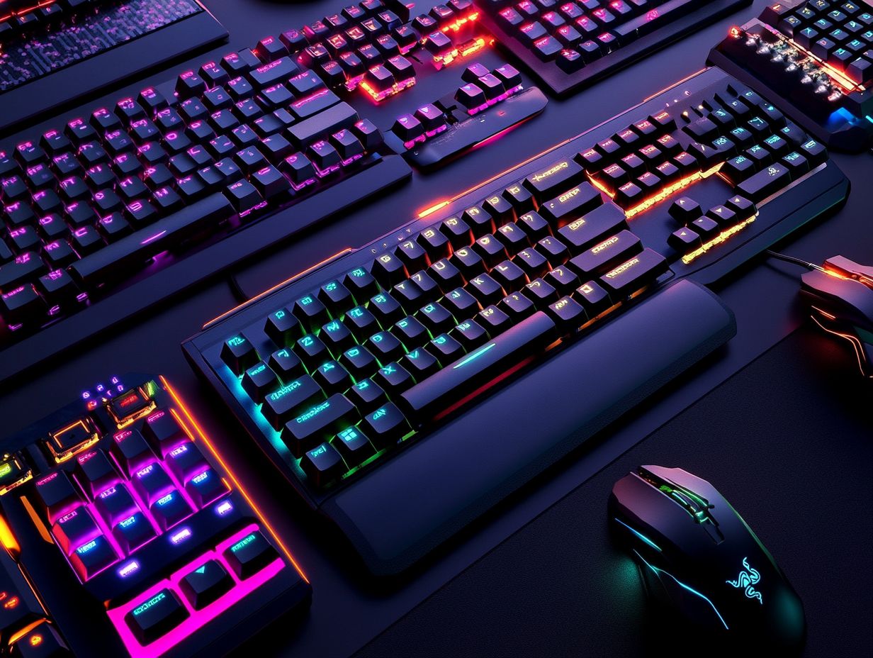 A keyboard ideal for MMO gaming