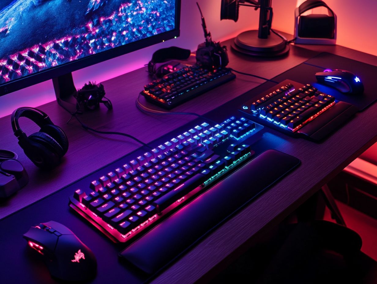 An overview of factors for choosing a silent keyboard for gaming