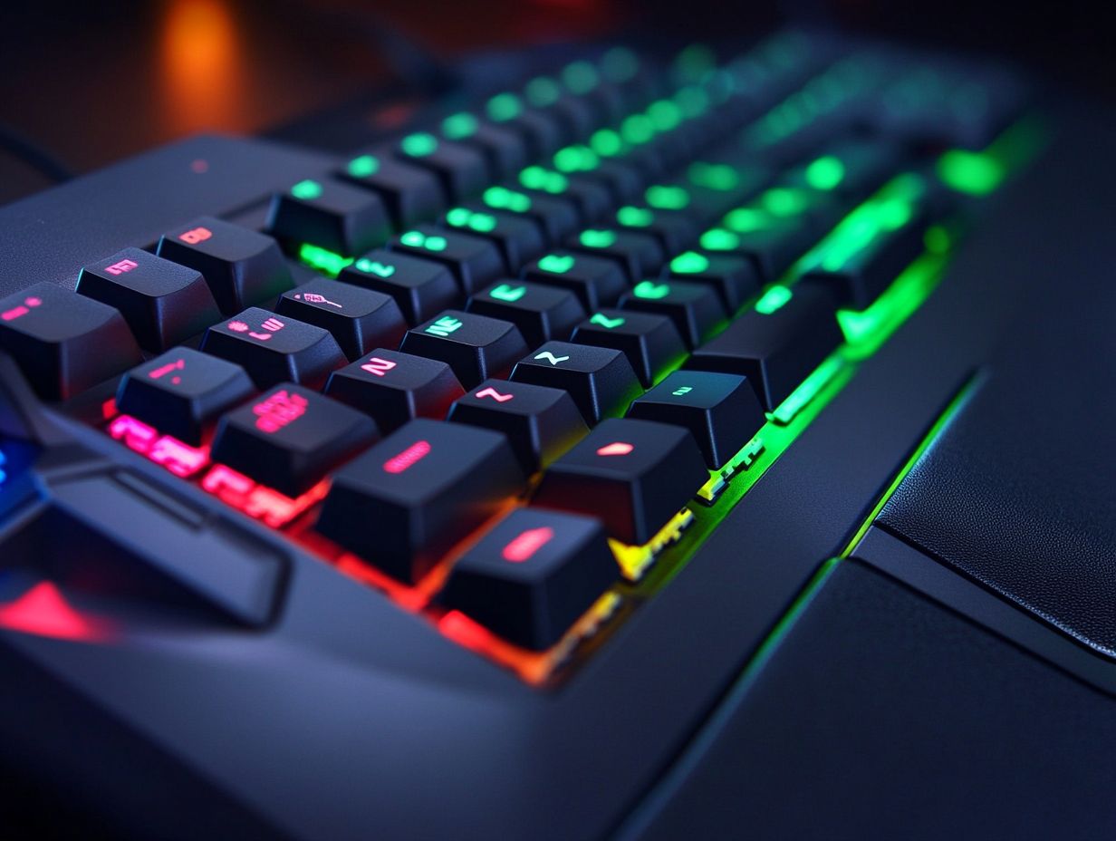 A gamer using an ergonomic keyboard design for comfort during long gaming sessions