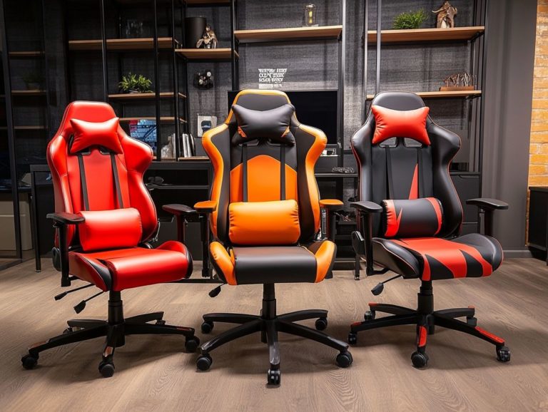 5 gaming chairs for small spaces