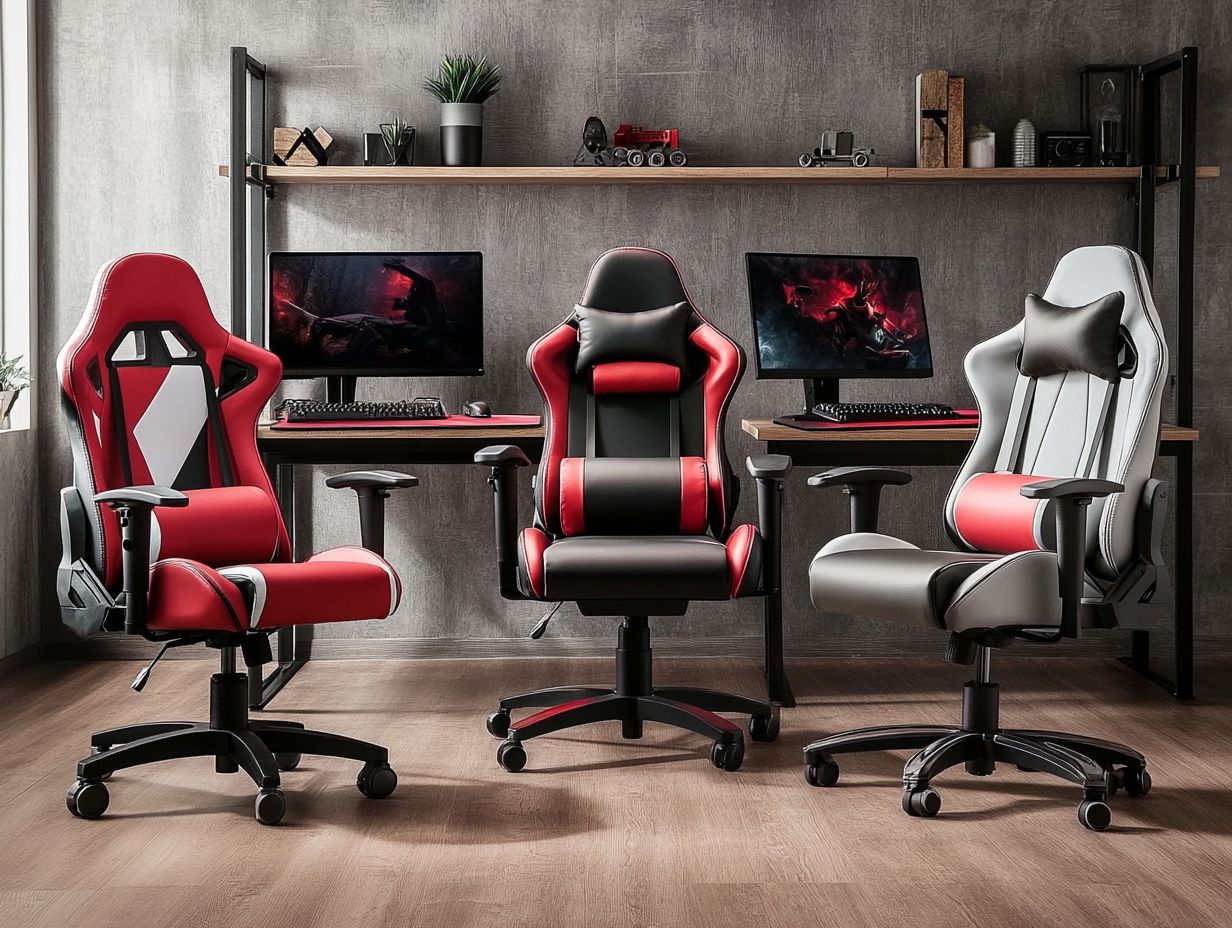 A gaming chair designed for small spaces.