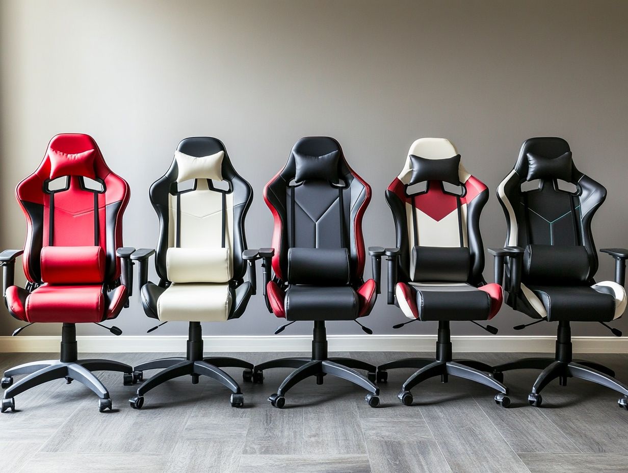 Top Gaming Chairs for Neck Support