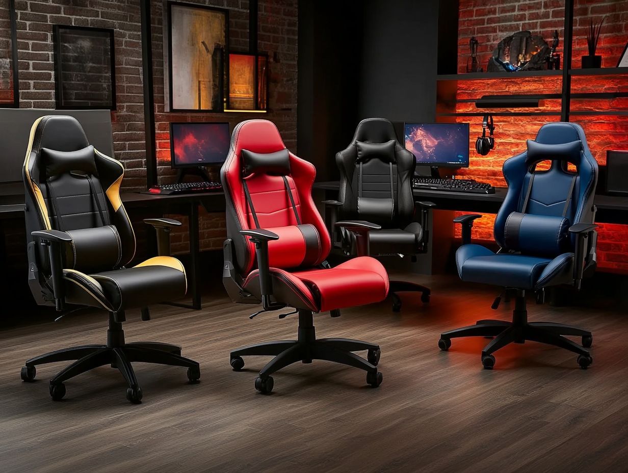 4. RESPAWN 110 Racing Style Gaming Chair with Vibrating Footrest