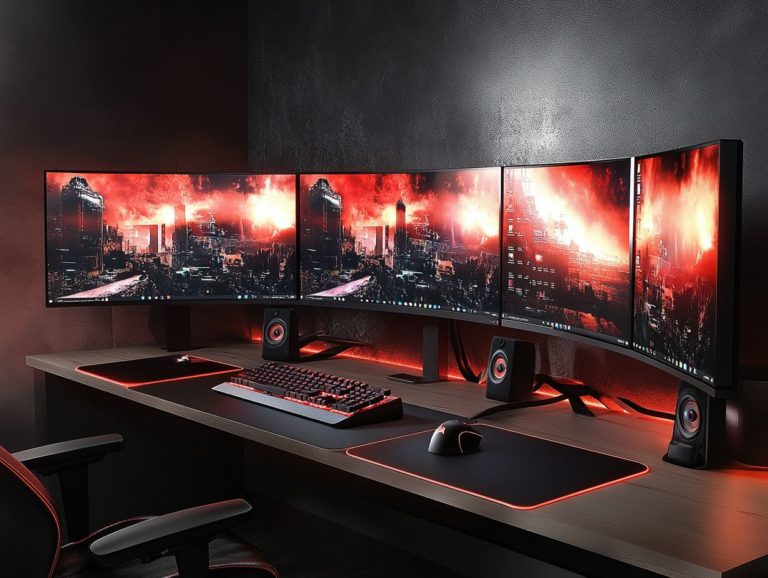 5 gaming monitors with best response times