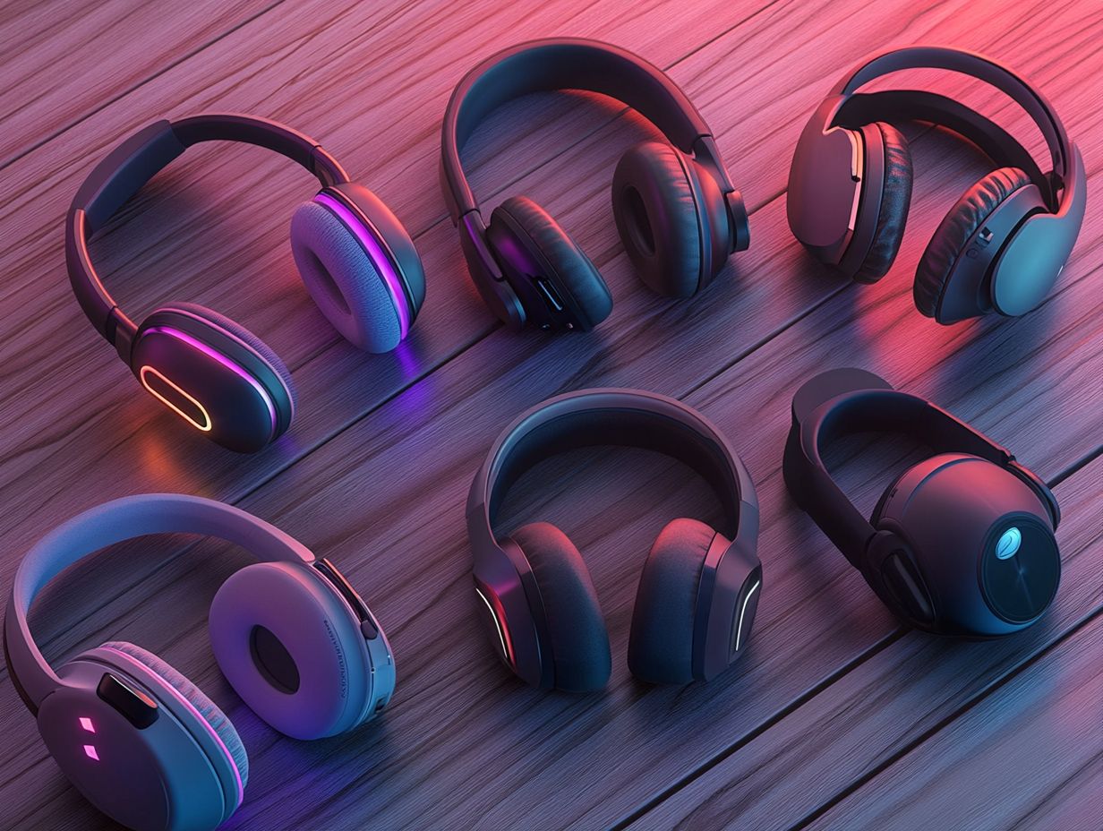 Headsets with customizable sound profiles