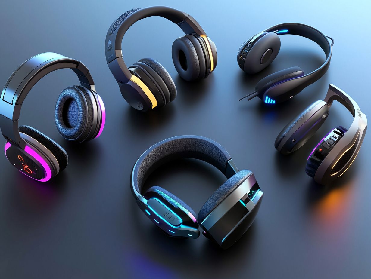 Headset with Immersive Sound Control Features