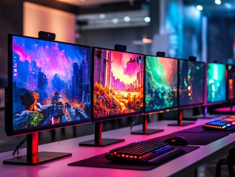 5 high refresh rate monitors for gaming