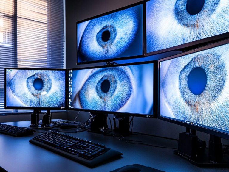 5 monitors with eye care technology