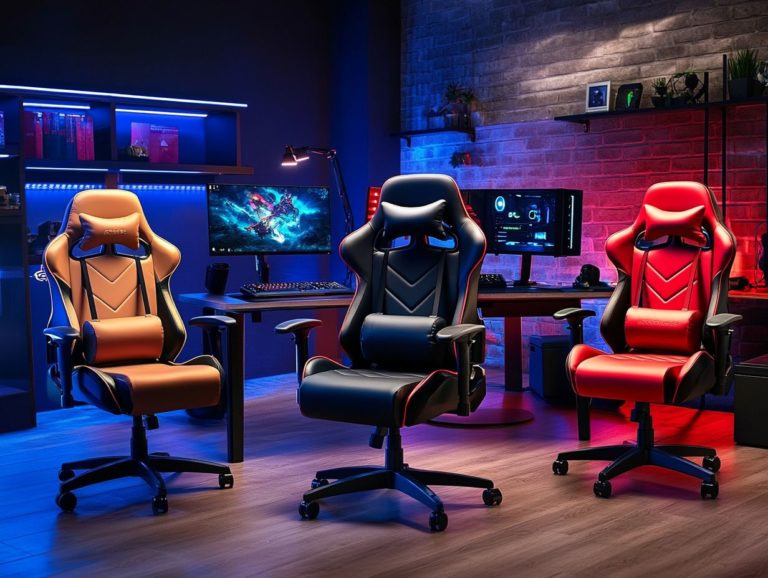 5 stylish gaming chairs for your setup