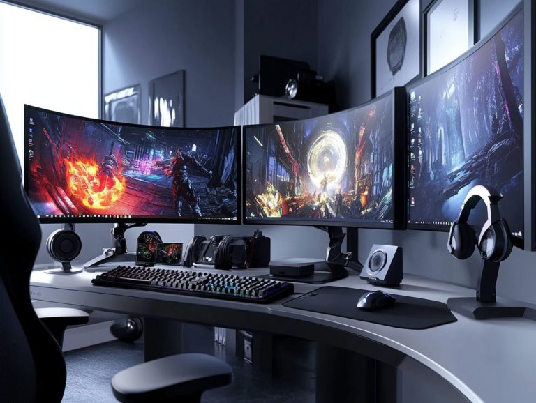 5 trending gaming monitors of 2024