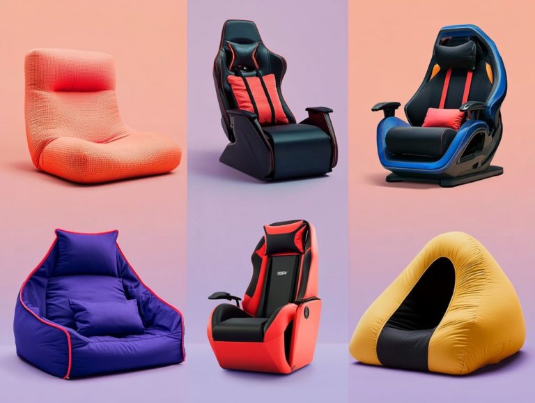 5 unique gaming chairs for gamers