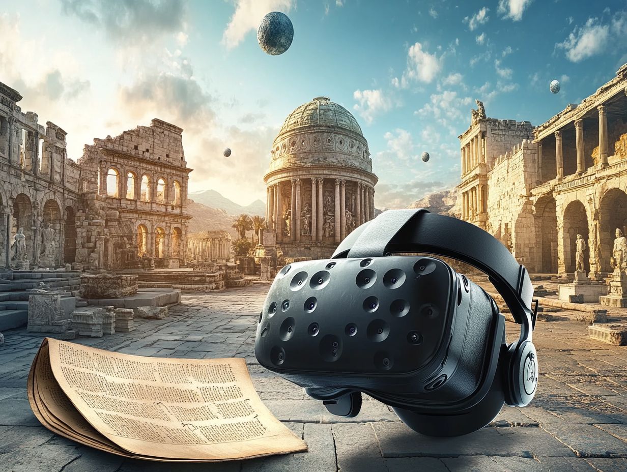 Exploring the limitations of VR in historical exploration.