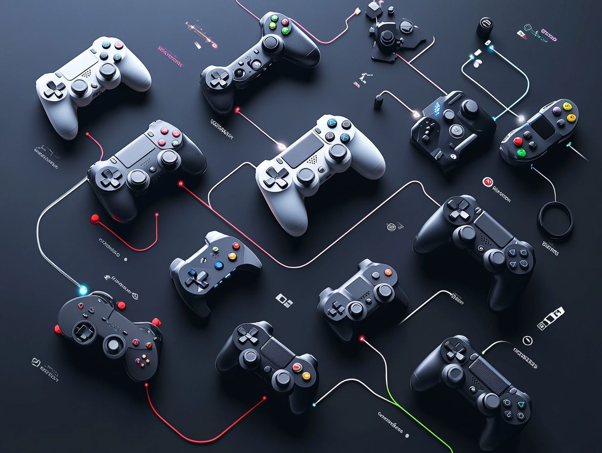 Which controllers are compatible with multiple consoles?