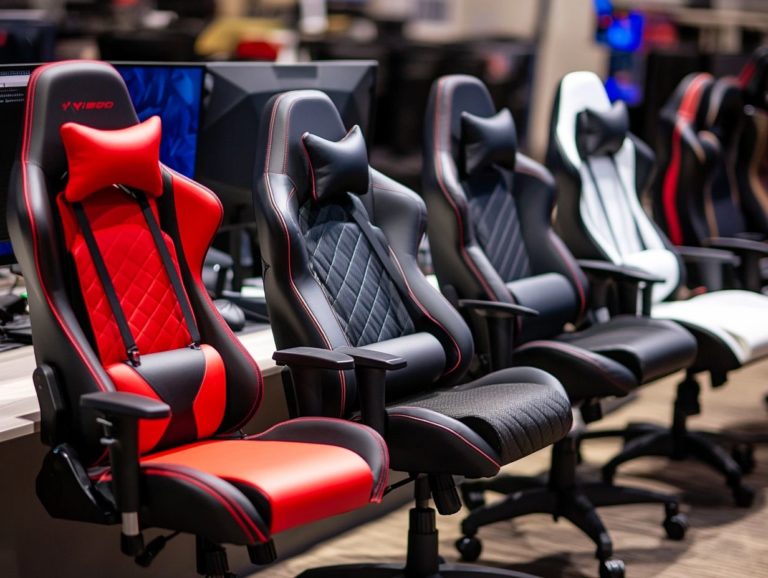 a guide to gaming chair materials