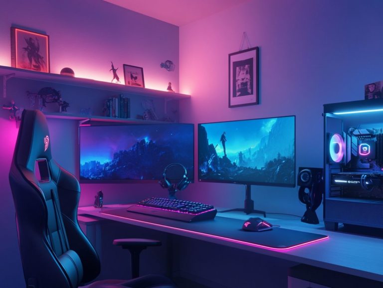 best accessories for setting up a gaming station