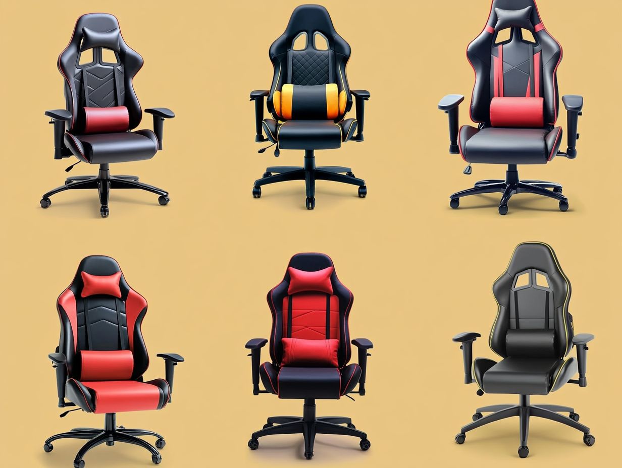 Factors to consider when looking for the best budget gaming chairs under $200.