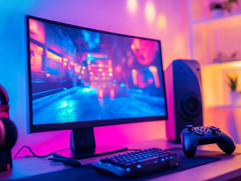 best monitors for console gaming