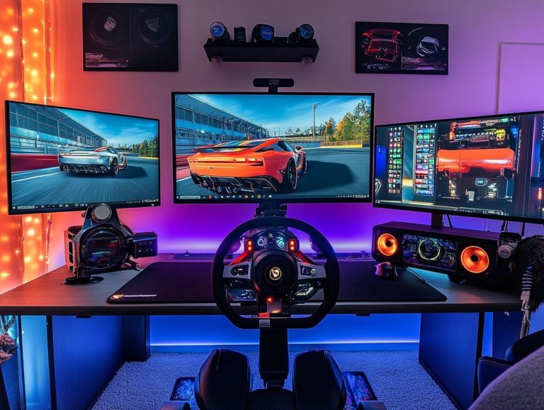 best monitors for racing games