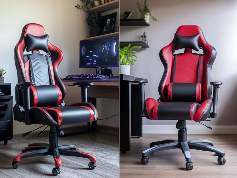 comfort vs. style: choosing your gaming chair