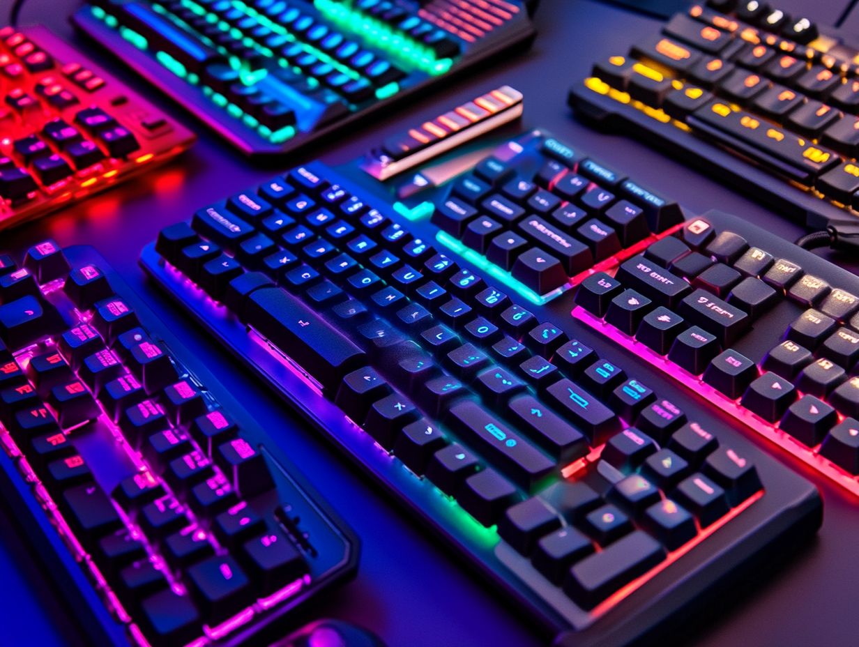 How do key switches impact gaming performance?