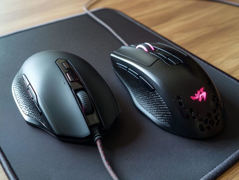 comparing laser and optical gaming mice