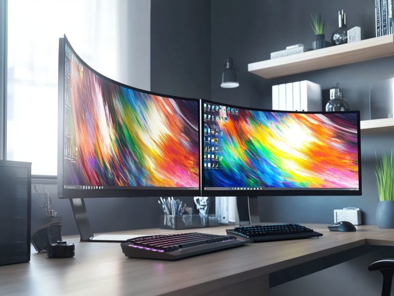 curved vs flat monitors: which is better?