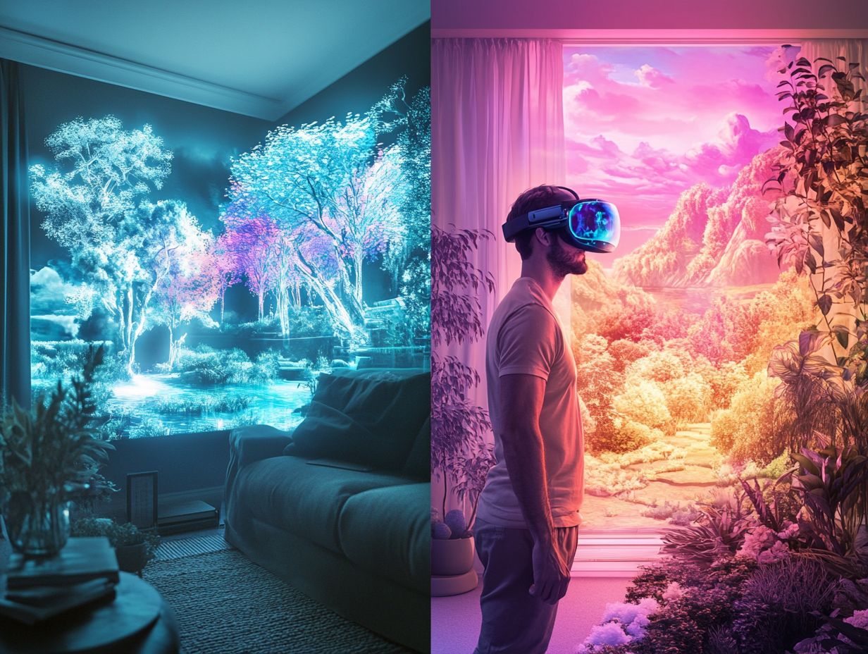 Comparing AR and VR Technologies