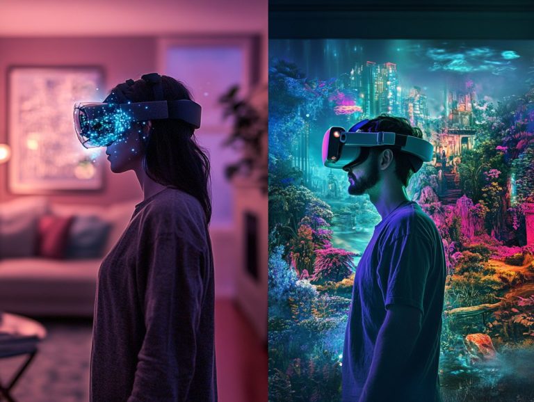 exploring augmented reality vs. vr