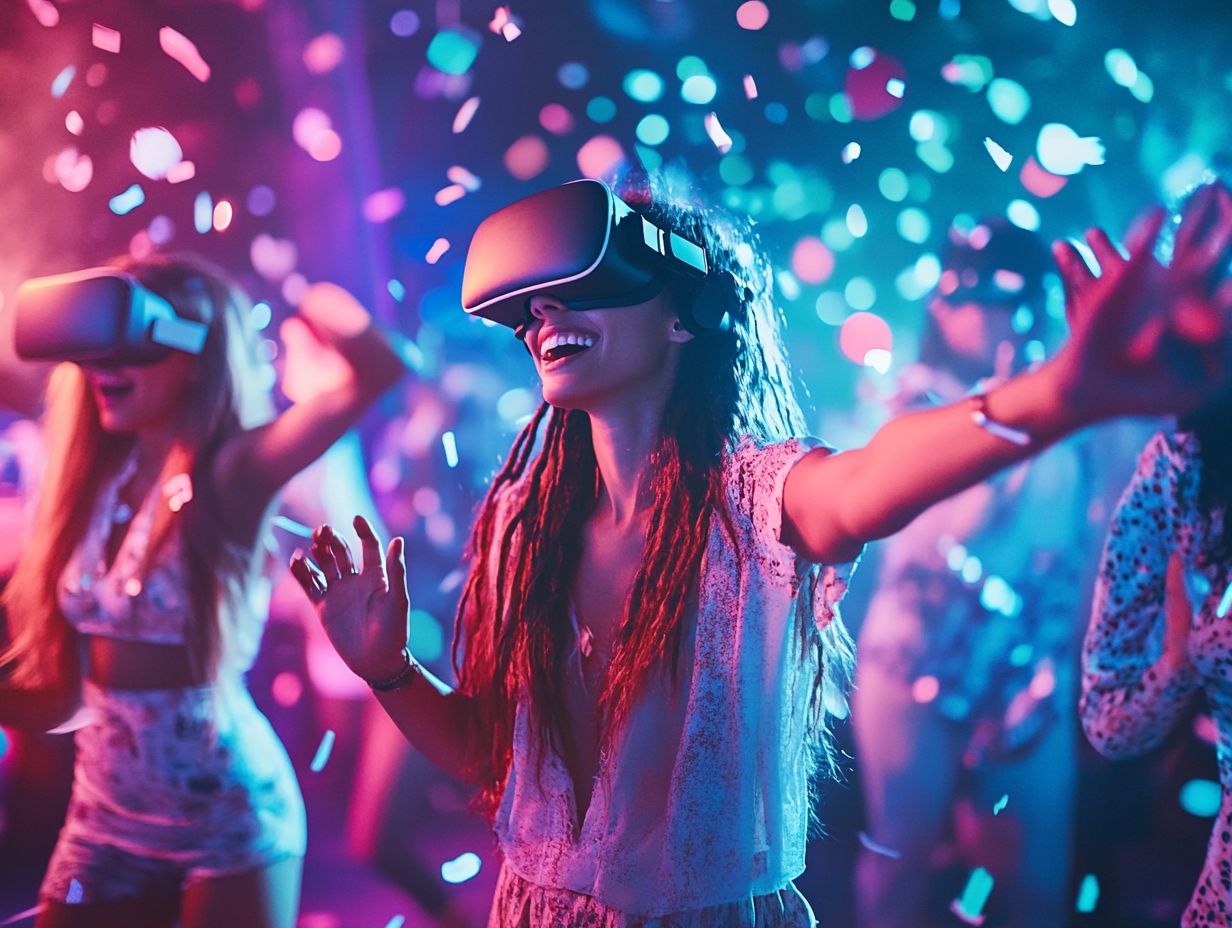 Image depicting popular VR themes for parties