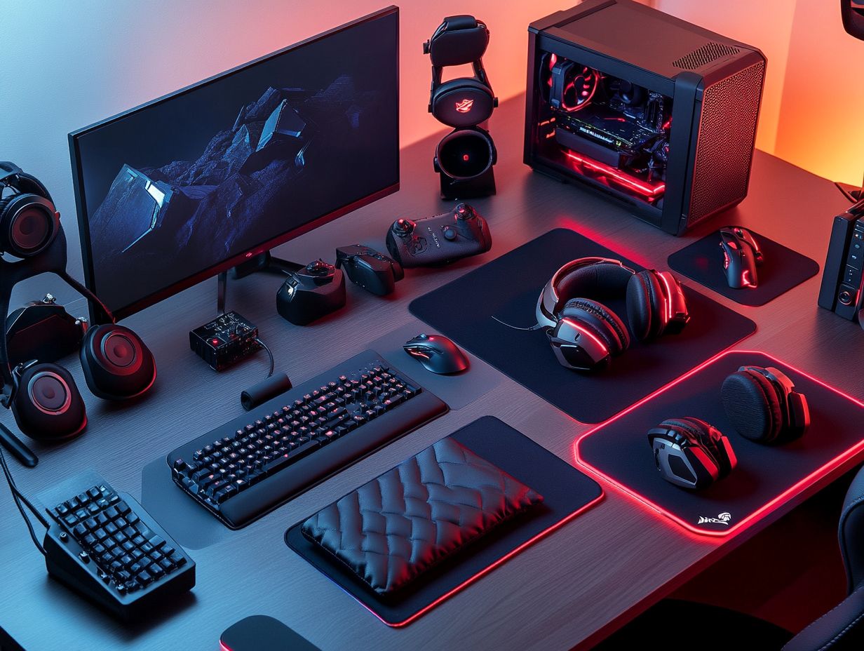 Essential gaming accessories for comfort and performance