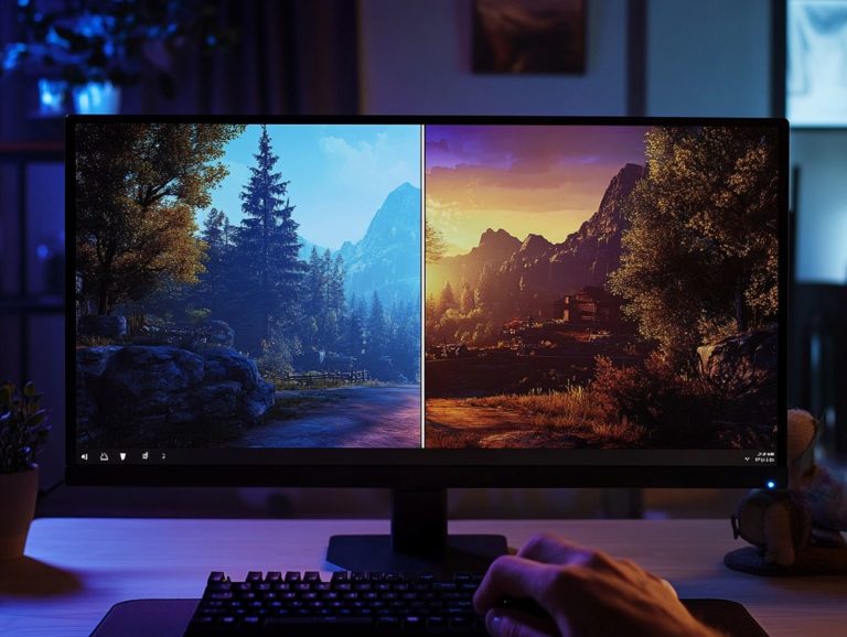 how to adjust brightness for gaming comfort