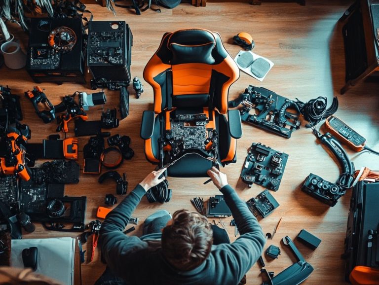 how to assemble your gaming chair