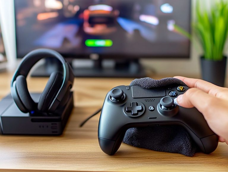 how to care for your gaming accessories