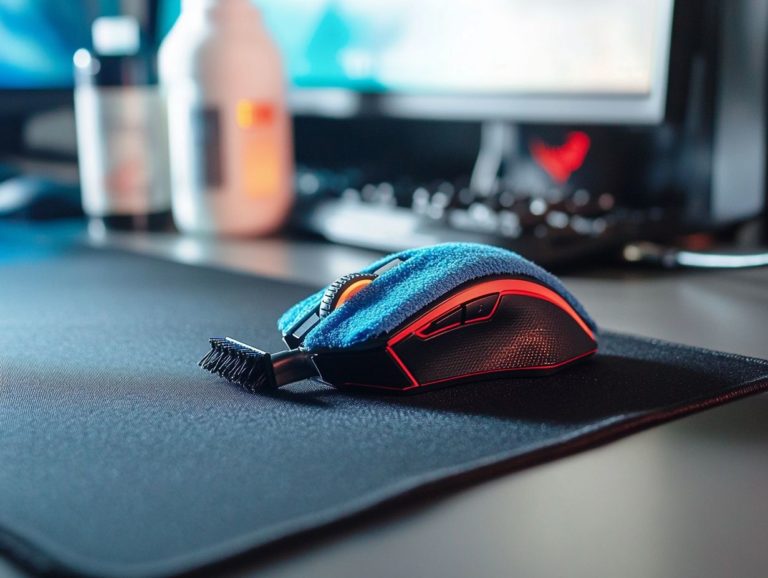 how to clean your gaming mouse effectively