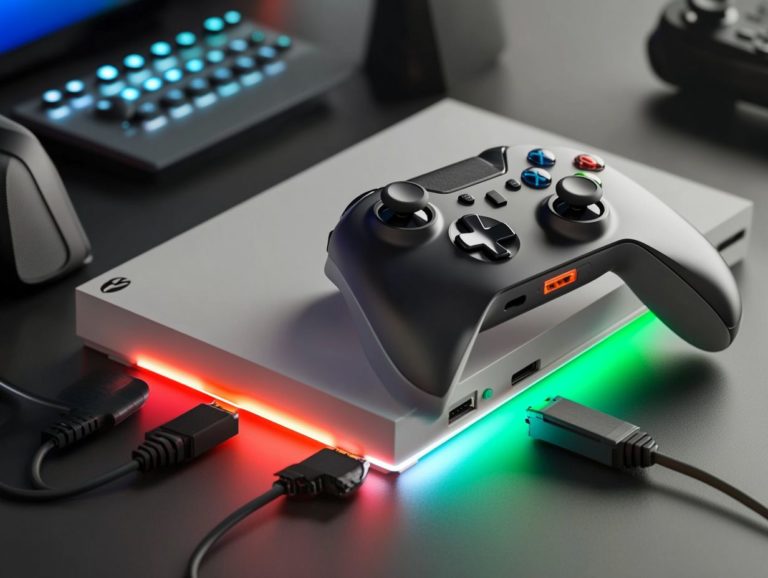 how to connect gaming accessories?