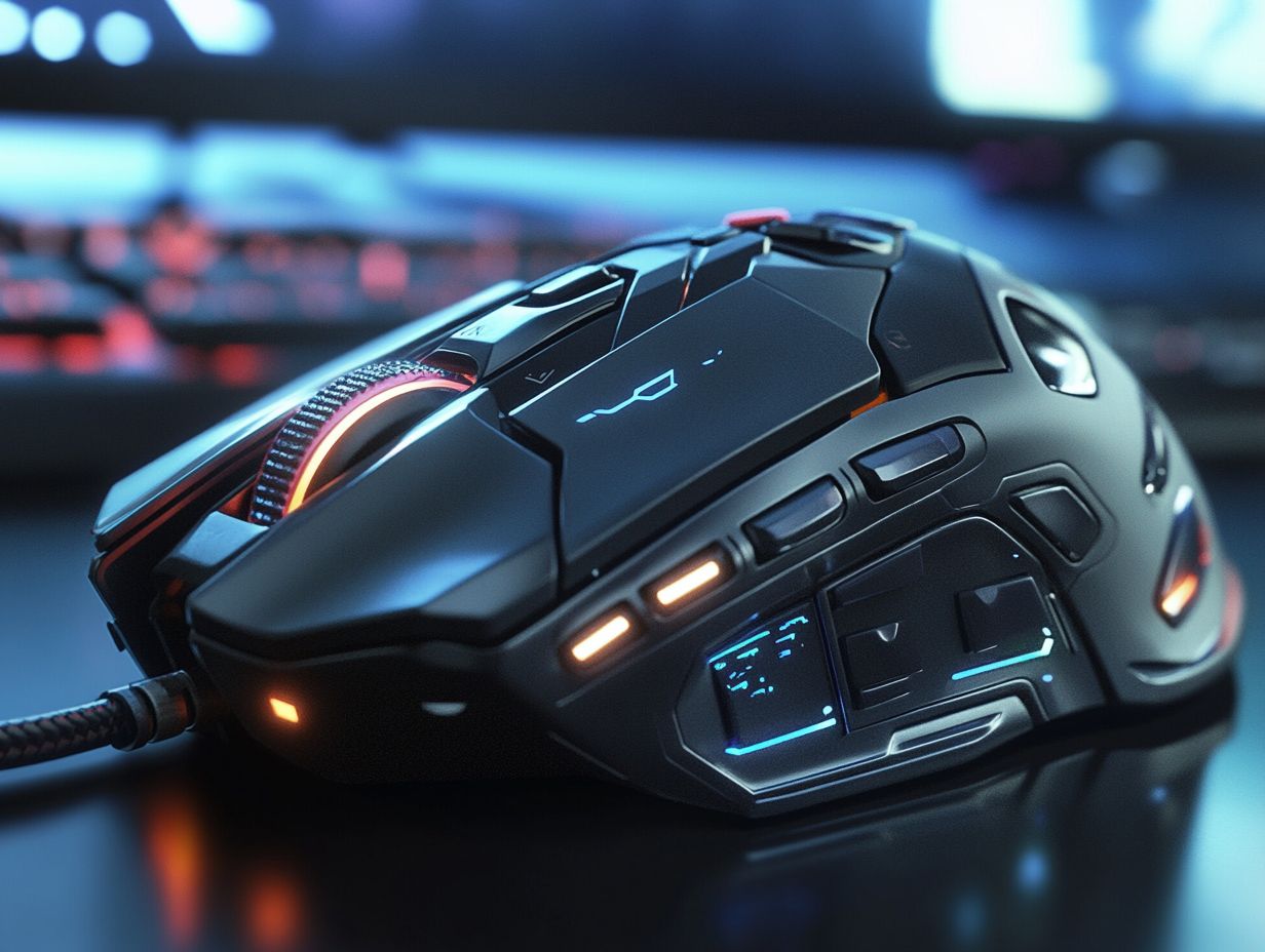 A visual guide to recognizing if your gaming mouse settings need optimization.