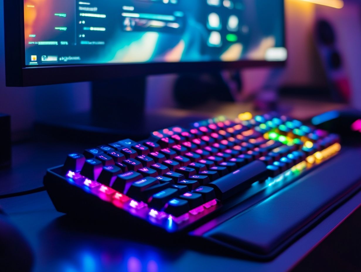 Optimizing Keyboard Settings for Different Types of Games