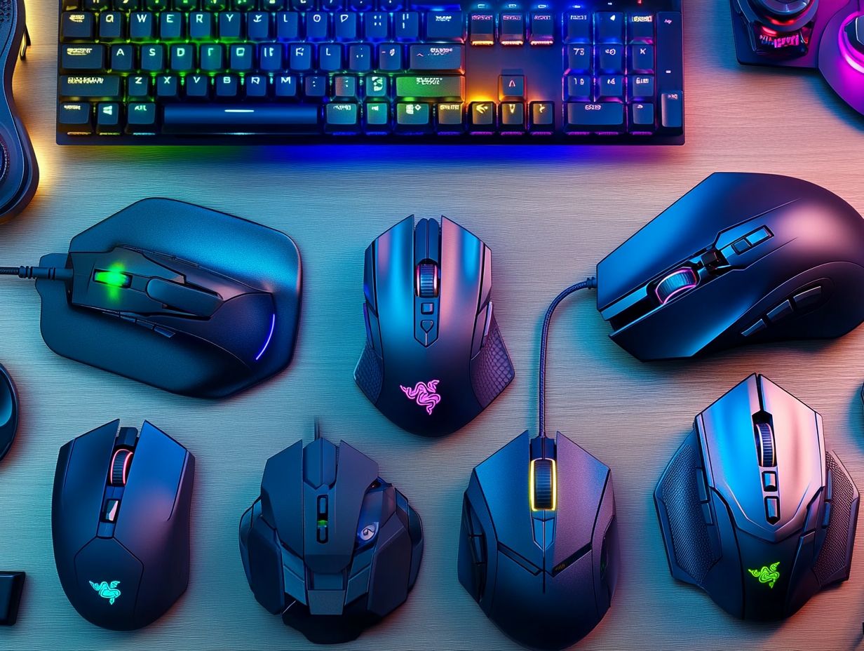 Image showing the importance of selecting the right mouse for MOBA games.