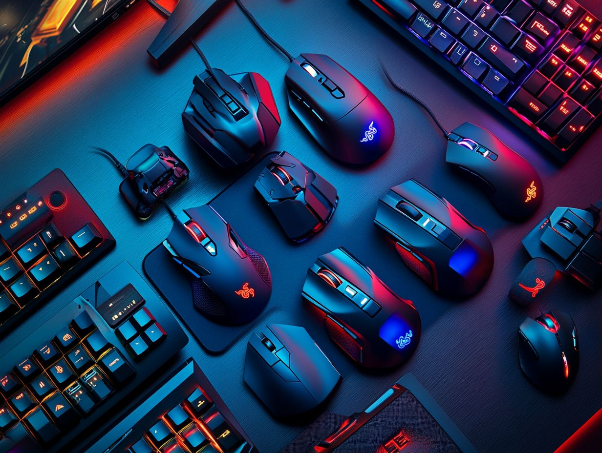 Comparison of Gaming Mice Models