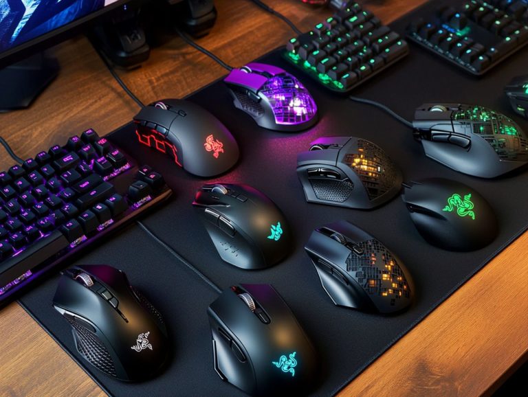 review of the latest gaming mice models