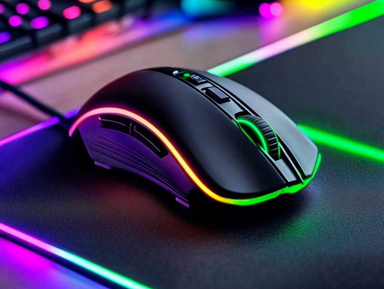 Additional Features and Technologies in Adjustable Weight Gaming Mice