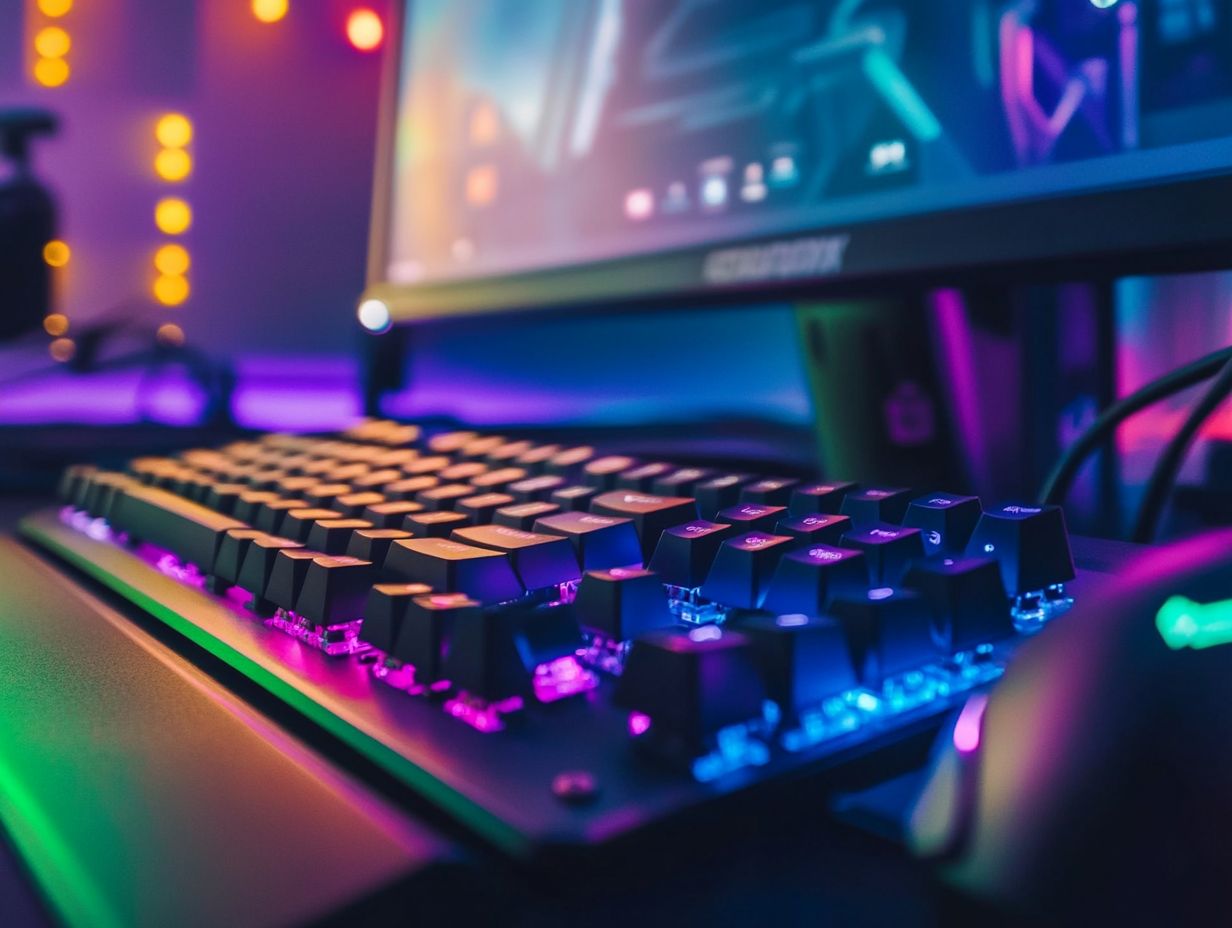 Mechanical keyboards enhance gaming experience