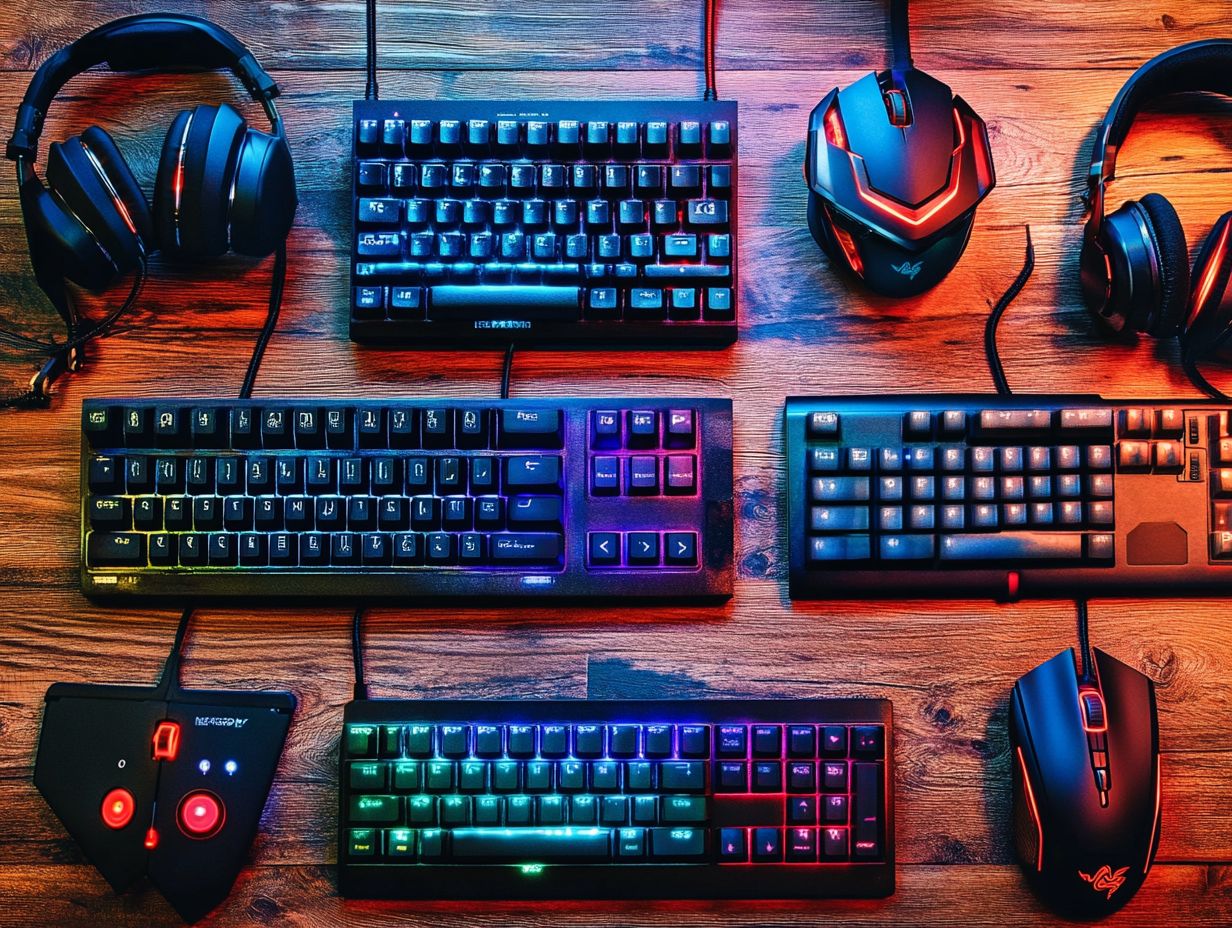 Discover top brands for budget gaming keyboards, including Redragon and Havit.