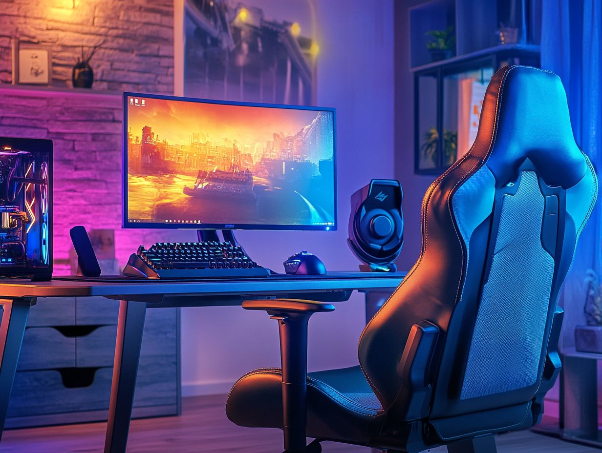 Key features of the best gaming chairs for long sessions