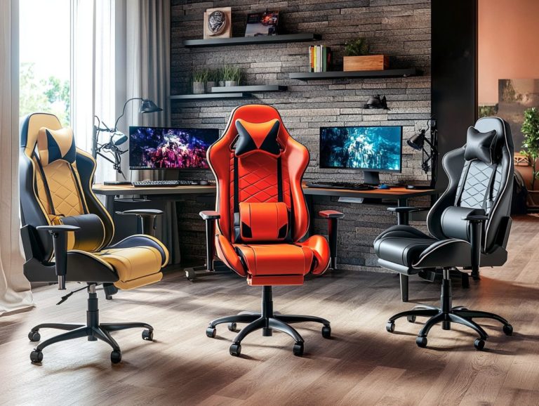 the best gaming chairs for ultimate comfort