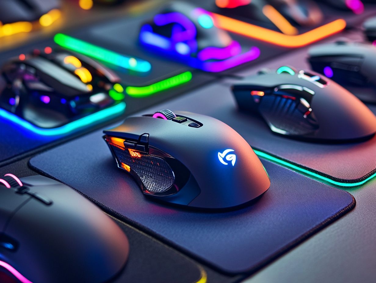 What makes a gaming mouse suitable for fast-paced games?