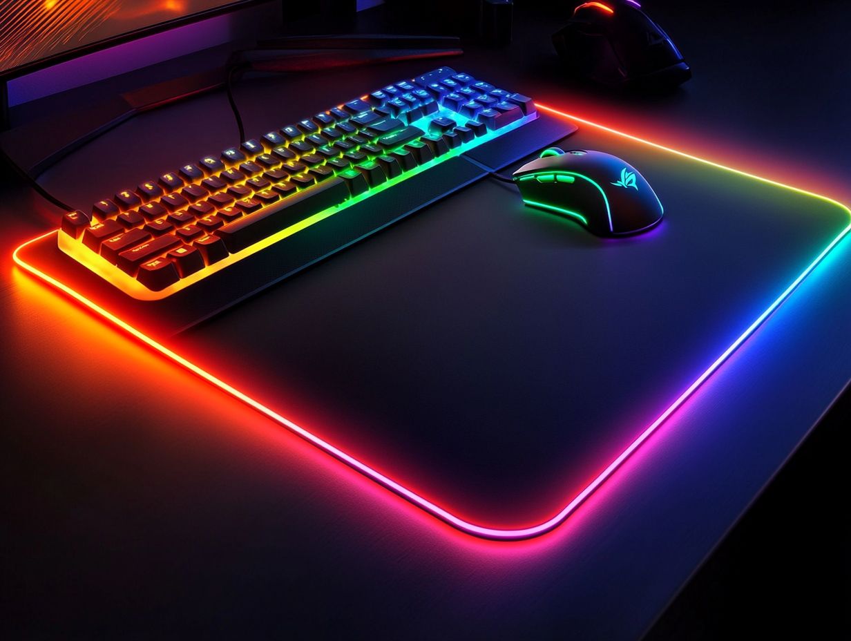 4. Mouse Pad with Wrist Rest