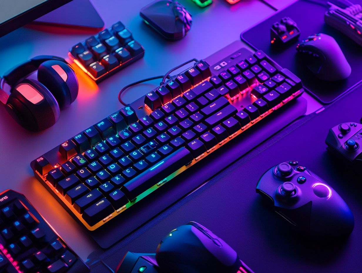 A selection of the best keyboards for multi-platform gaming